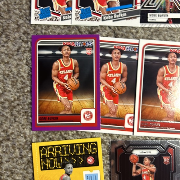Atlanta Hawks Rookie Card Lot Panini Prizm, Donruss, Select, and NBA Hoops RC - Picture 7 of 7